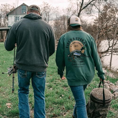 Field & Stream Fleece Graphic Crewneck Sweatshirt thumbnail 6