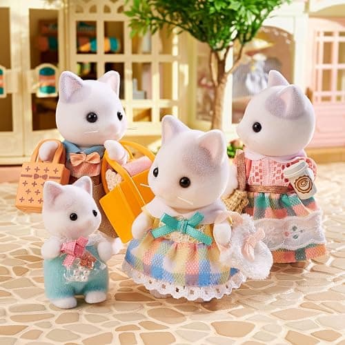 Calico Critters Latte Cat Family - Set of 4 Collectible Doll Figures for Ages 3+ thumbnail 9