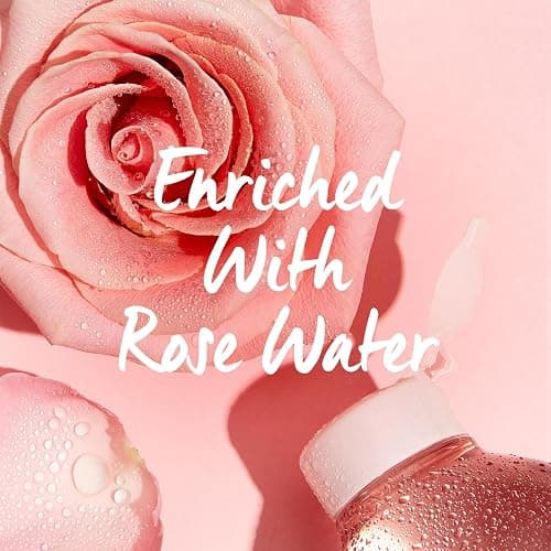 Garnier Micellar Rose Cleansing Water 700ml, Gentle face Cleanser & Makeup Remover, Hypoallergenic. Vegan Formula, Suitable For Dull And Sensitive Skin, Glow Boosting Formula, Dermatologically Tested thumbnail 3