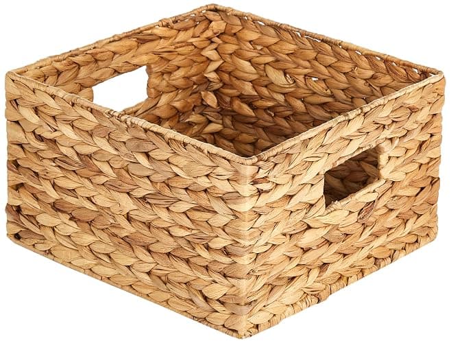 Honey-Can-Do Woven Water Hyacinth Wicker Storage Baskets, Nesting Set of 3 thumbnail 5