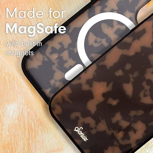 Sonix Brown Tort Case for iPhone 13 Compatible with MagSafe Charging [10ft Drop Tested] Protective Tortoise Shell Cover for Apple iPhone 13 thumbnail 5