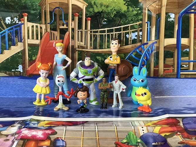 Disney / Pixar Toy Story 4 My Busy Books - Storybook, 10 figurines, playmat thumbnail 4