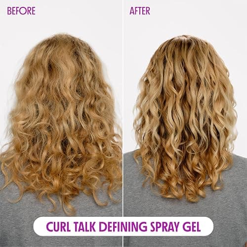 Not Your Mother's Curl Talk Curl Defining Spray Gel and Strengthening Hair Oil (2-Pack) - Styling Products for All Curl Types thumbnail 4