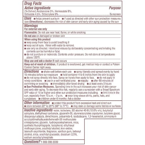 Coppertone Glow Shimmering Sunscreen Spray with Broad Spectrum SPF 50, 5 oz thumbnail 13
