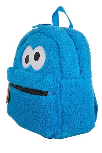 Sesame Street Elmo and Cookie Monster Mini Backpacks for Toddler, Boys, and Girls, School or Travel thumbnail 2