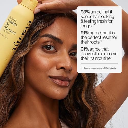 Eva NYC Invisible Dry Shampoo Spray Value Size - Oil-Absorbing, Removes Odor & No White Cast - Freshen Up Dry Shampoo For Women - For Light, Dark + Oily Hair - Warm Vanilla Scent - 7.3 oz thumbnail 8