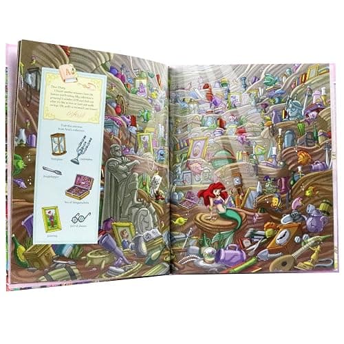 Disney Princess Cinderella, Tangled, Aladdin and More!- Look and Find Activity Book - PI Kids thumbnail 6