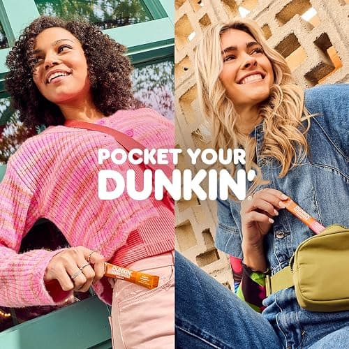 Dunkin’ Refreshers Singles To Go! Powdered drink mix packets, 40 Ct Variety Pack, 40 Single serve Packets per Box (40 servings), Energy from Green Tea, aspartame-free, no synthetic colors, naturally and artificially flavored, just add water thumbnail 4