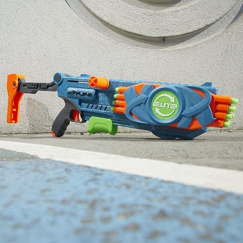 Nerf Elite 2.0 Flipshots Flip-16 Blaster with 16 Dart Barrels That Flip to Double Your Firepower, 16-Dart Capacity, 16 Elite Darts thumbnail 2