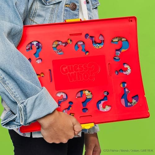 Guess Who? Pokémon Edition Game | 48 Pokémon | Fun Kids Board Games for Families | 2 Players | 15 Mins. | Travel Friendly | Ages 6+ thumbnail 7