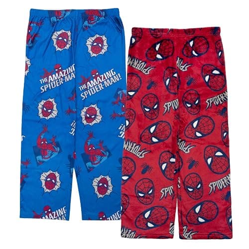 Marvel Boys' 2-pack Pajama Pants, Comfortable Nightwear, Soft & Cute Sleepwear for Kids - Image 1