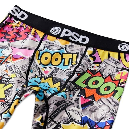 PSD Underwear Boys Boxer Briefs - Animal Print, Comfortable Active Underwear for Boys, Packs & Singles thumbnail 4