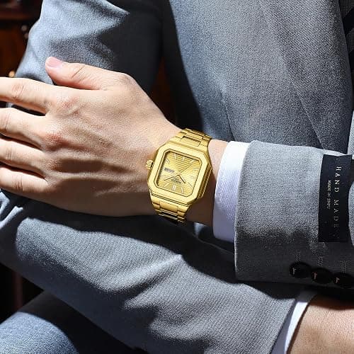 NIBOSI Men Watches Analog Quartz Stainless Steel Silver Watches for Men Waterproof Business Classic Watch with Day and Date Display Wrist Watch for Work and Casual Wear thumbnail 6