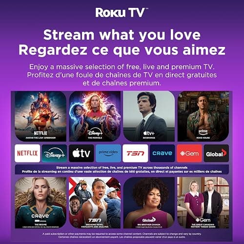Philips Roku TV 32" HD 720p LED-LCD Smart TV (32PFL4674/F6), Alexa Compatible thumbnail 7
