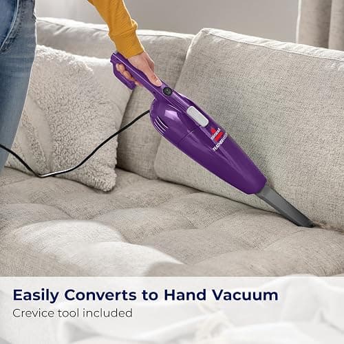 Bissell 20334 Featherweight Stick Vacuum Lightweight Bagless Vacuum, Purple - Featherweight (Purple) thumbnail 5