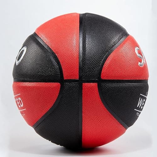 SKEO 3.3LBS Weighted Basketball, 29.5" Trainer Heavy Basketballs Made of Composite, Indoor Outdoor Training Ball for Improving Ball Handling Dribbling and Rebounding Skills (Deflated, Size 7) thumbnail 2