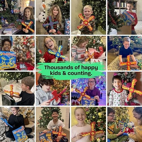 Boomerangs for Kids - Christmass Gifts for Grandkids Boys & Girls All Ages - Outdoor Flying Disc - Fun Boy Stocking Stuffers - Boys Toys Age 8-10 Year Old & 10-12 & Up - Beach Toys for Kids Presents thumbnail 3
