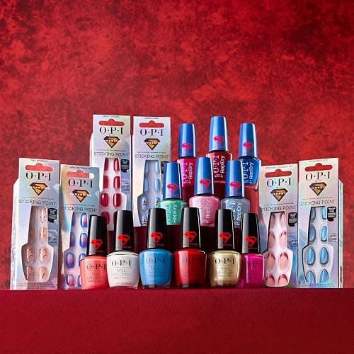 OPI RapiDry Quick Dry Nail Polish | Crème & Shimmer Finishes | Smudge Proof, Fast Drying in 60 Seconds | Vegan Formula | Supergirl Limited Edition Collection thumbnail 8