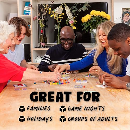 Big Potato Block Party: Colourful Block Building Family Board Game for Kids Aged 8+, Adults, Teens thumbnail 5