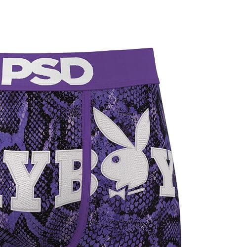 PSD Men's Playboy Bunny Boxer Briefs, Breathable Men's Underwear, Moisture-Wicking Fabric thumbnail 5