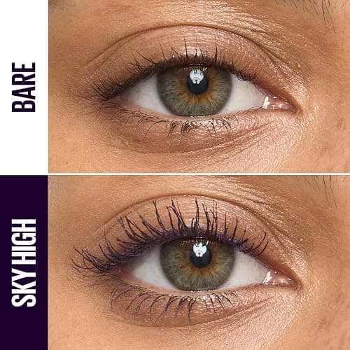 Maybelline Lash Sensational Sky High Washable Mascara, Volumizing, Lengthening, Defining, Curling, Multiplying, Buildable Mascara Make Up Formula, Plum Twilight, 1 Count thumbnail 2