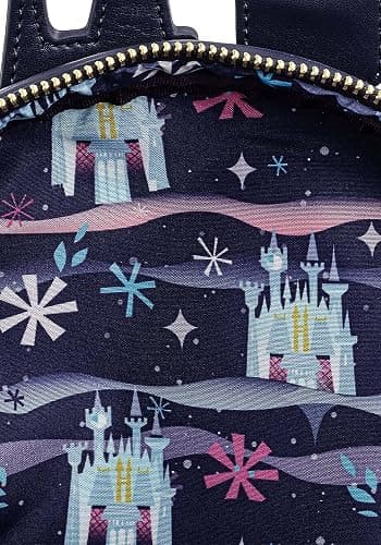 Loungefly Disney Cinderella Castle Series Womens Double Strap Shoulder Bag Purse thumbnail 6
