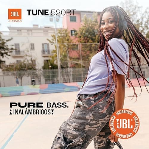 JBL Tune 520BT - Wireless On-Ear Headphones, Up to 57H Battery Life and Speed Charge, Lightweight, Comfortable and Foldable Design, Hands-Free Calls with Voice Aware (Black) thumbnail 6