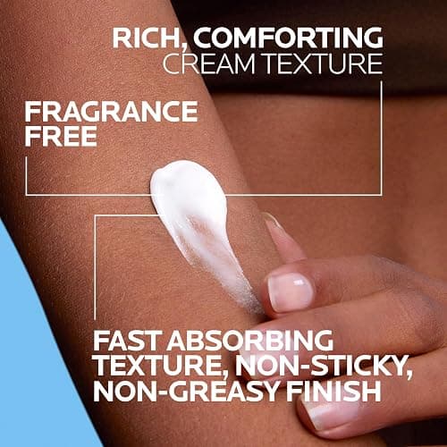 La Roche-Posay Lipikar AP+MAX Triple Repair Moisturizing Body Cream | Face and body lotion for dry skin with shea butter and niacinamide. Gentle on very dry, rough, sensitive skin. thumbnail 4