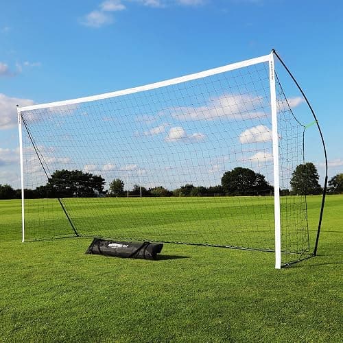 QUICKPLAY Kickster Soccer Goal Range – Ultra Portable | Quick and Easy Set Up | Includes Net and Carry Bag | Available in 7 Sizes | Backyard Soccer Net for Kids & Adults [Single Goal] - Image 1