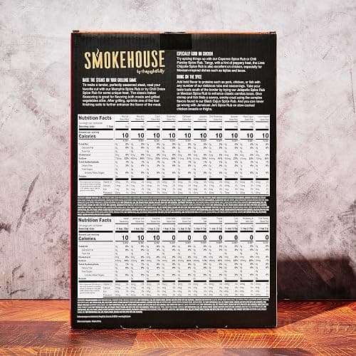 Grilling Spice Set Gift, 20 Mini BBQ Rubs & Seasonings Variety Pack, Grill Seasoning Sampler for BBQ, Smoker, Steak, Chicken Burgers, Smokehouse by Thoughtfully - Gift Set for Men, Dad, Father's Day thumbnail 2
