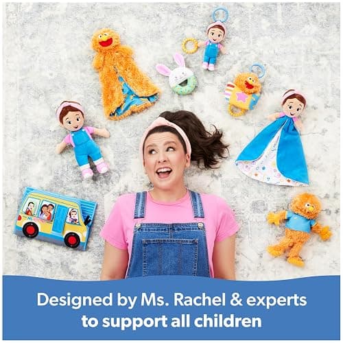 Ms. Rachel Potty Time with Bean, 11” Plush Teddy Bear with Play Toilet & Accessories, Toddler Toys for Girls & Boys for Ages 18 Months to 3+ thumbnail 9