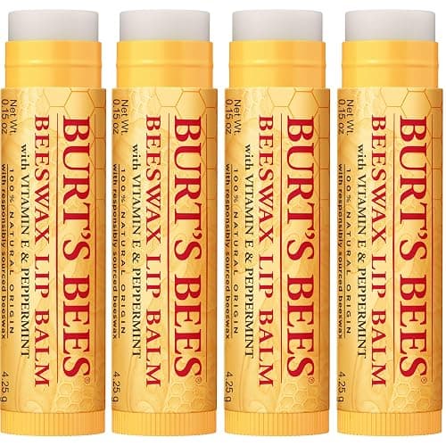 Burt's Bees 100% Natural Moisturizing Lip Balm (Original Beeswax) thumbnail 7