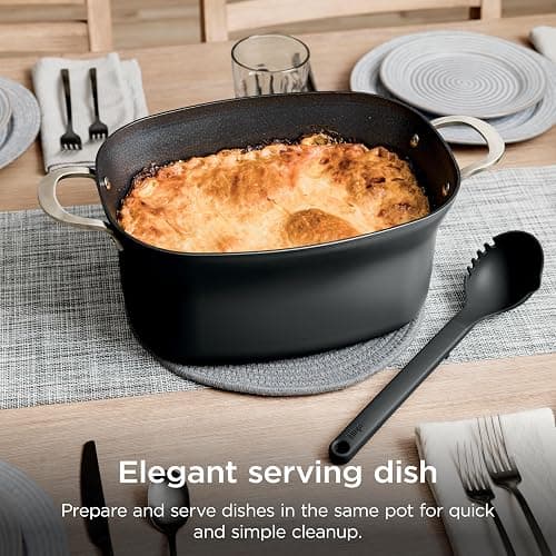 Ninja® 12-in-1 PossibleCooker™ PLUS | 8.5-qt - Sous Vide & Proof Multi-Cooker | Slow Cooker, Dutch Oven & More | Glass Lid & Integrated Spoon | Nonstick | Oven Safe Pot to 500°F | Black | MC1010 thumbnail 2
