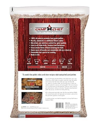 Camp Chef Orchard Apple BBQ Pellets, Hardwood Pellets for Grill, Smoke, Bake, Roast, Braise and BBQ, 20 lb. Bag thumbnail 3