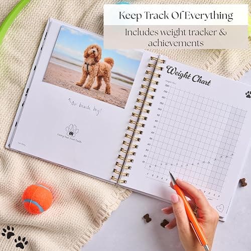 New Puppy Gift – Dog Memory Book & Keepsake Photo Album | Thoughtful Gift for New Puppy Owners, Dog Mums & Dads | Puppy Planner, Diary & Scrapbook thumbnail 5