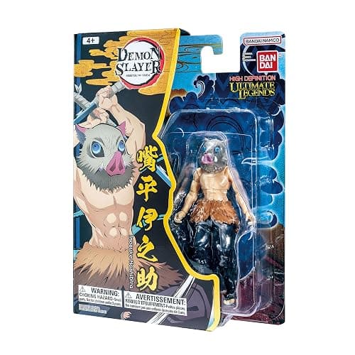 Ultimate Legends - Demon Slayer - Inosuke 5" Action Figure | Demon Slayer Kimetsu No Yaiba 5 Inch Action Figure Ultimate Legends HD - Inosuke Hashibira Masked thumbnail 2