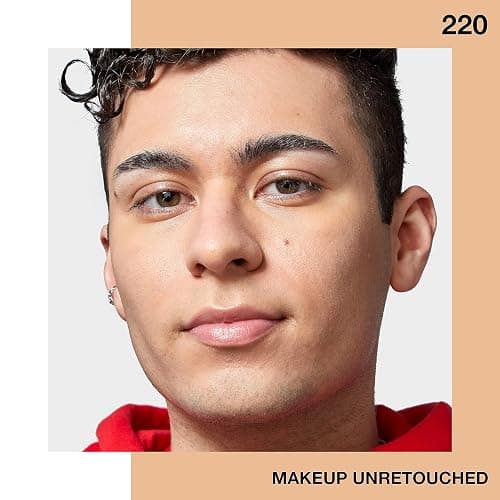 Maybelline Fit Me Matte + Poreless Liquid Oil-Free Foundation Makeup, Natural Beige, 1 Count (Packaging May Vary) thumbnail 5
