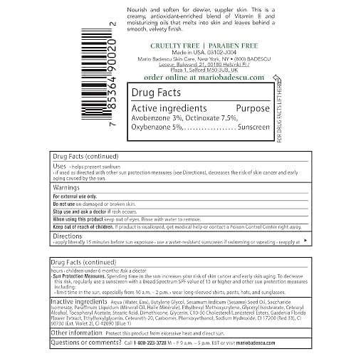 Mario Badescu The Moisture Magnet Face Moisturizer for Women and Men with SPF 15, Ideal Facial Moisturizer for Combination, Dry or Sensitive Skin, Makeup Primer Face Cream, 2 Fl Oz thumbnail 2