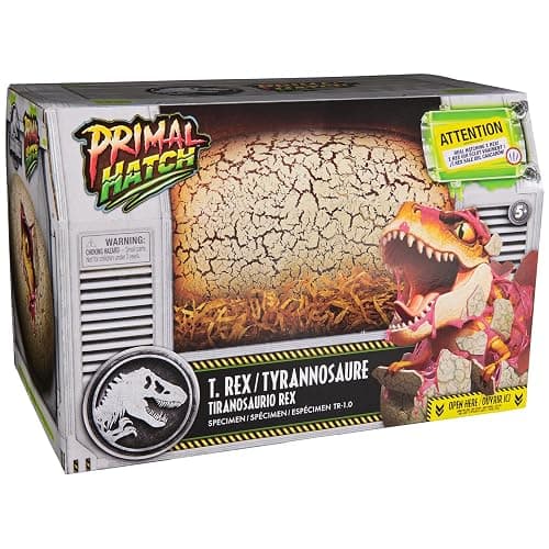 Primal Hatch Jurassic World Interactive Toy Dinosaur & Egg, Hatch & Train Your own Baby Dino with 100+ Sounds & Reactions, Kids Toys for Boys & Girls Aged 5 & Up thumbnail 9
