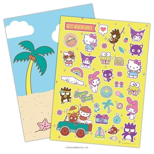 Bendon Hello Kitty and Friends Create a Scene Over 350 Stickers, Activity Pad to Color thumbnail 2