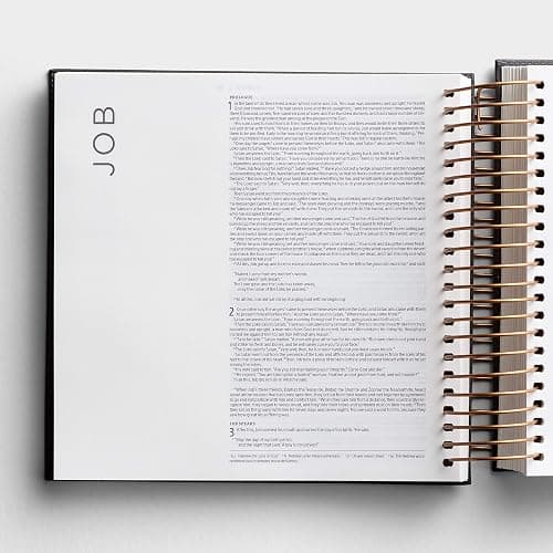Illustrating Bible NIV - Spiral Bound Bible Journal, Dark Gray J3482 (8 Point Font) thumbnail 9