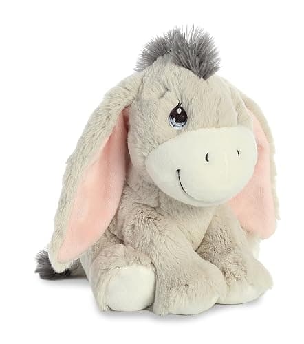 Aurora Precious Moments 7.5" Dusty Donkey Adorable Plush | Signature teardrop eyes with heart-shaped inspiration tags thumbnail 3