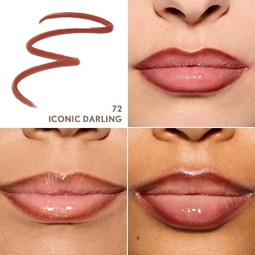 Covergirl Outlast Lipstain, 72 Iconic Darling, Smooth Application, Precise Pen-Like Tip, Transfer-Proof, Satin Stained Finish, Vegan Formula, 0.06oz thumbnail 2