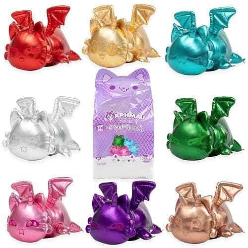 Aphmau MeeMeows 11” Classic Mystery Plush, Dragon, YouTube Minecraft Gaming Channel, Plush Mystery Box, Blind Box, 1 of 8 Possible Dragon MeeMeows, Official Merch thumbnail 4