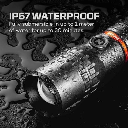 NEBO SLYDE KING Flashlight | High Lumens, Rechargeable COB Work Light & LED Flashlight, Waterproof, Magnetic Base, Great for Camping & Hunting, Includes Charging Cable thumbnail 6