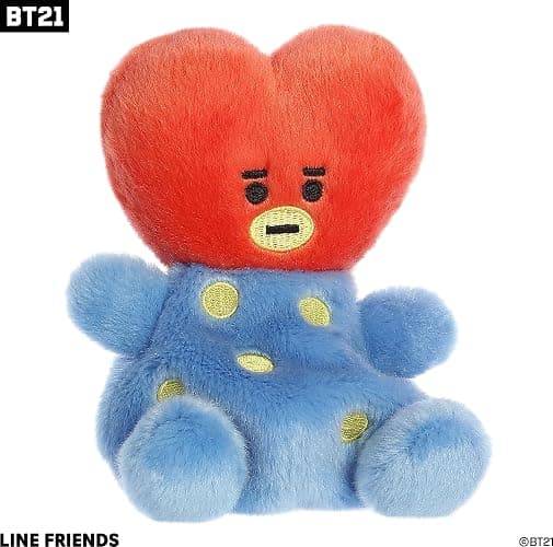Aurora® Lovable BT21 Palm Pals™ TATA Stuffed Animal - Collectible Fun - Delightful Cuteness - Red 5 Inches thumbnail 2
