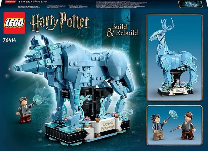 Lego Harry Potter Expecto Patronum 76414 Collectible 2-in-1 Building Set; Birthday Gift Idea for Teens or Fans Aged 14 and Up; Build and Display Patronus Set for Fans of The Wizarding World thumbnail 7