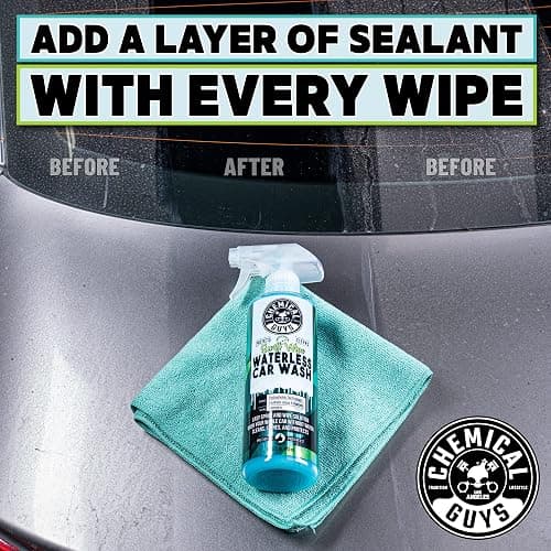 Chemical Guys, Swift Wipe Waterless Car Wash Spray, High Lubrication, 16 oz | Spray and wipe to clean and shine paint, glass and wheels with no water, a slick gloss for quick washes anywhere thumbnail 3