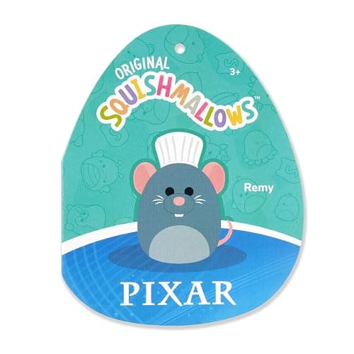 Squishmallows Original 8in Disney Pixar Remy – Official Jazwares Plush (Little) thumbnail 6