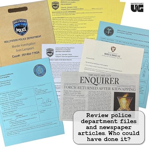 Murder Mystery Party Case Files: Murder Noir for 1 or More Players Ages 14 and Up thumbnail 3